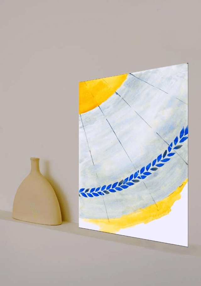 Shades I - Aqua Blue