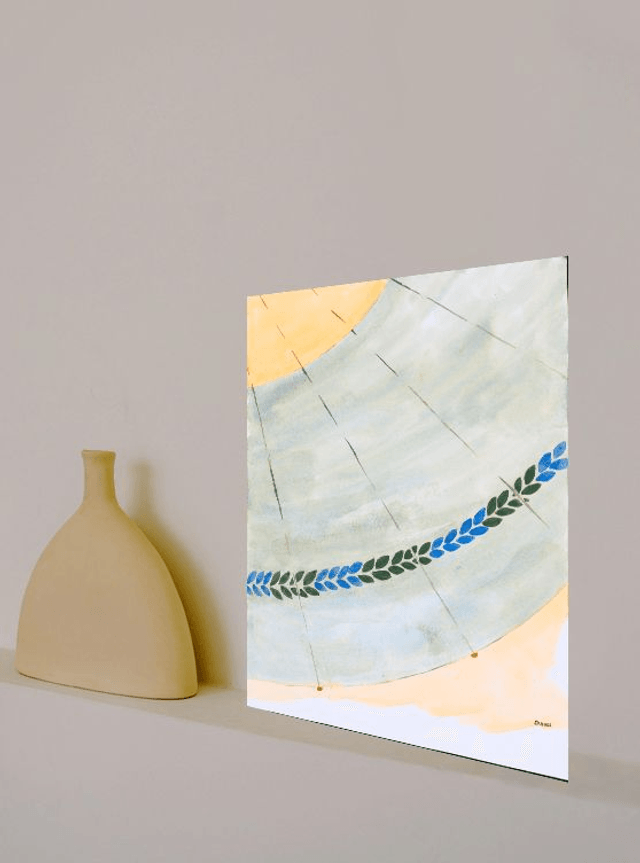 Shades I - Aqua Green